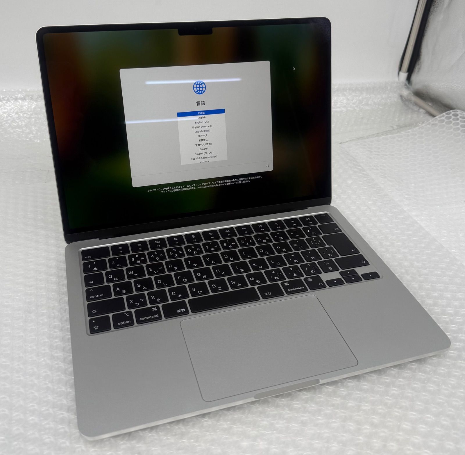 Apple MacBook Air M2 2022 13.6インチ ノート PC 16GB SSD 512GB M2
