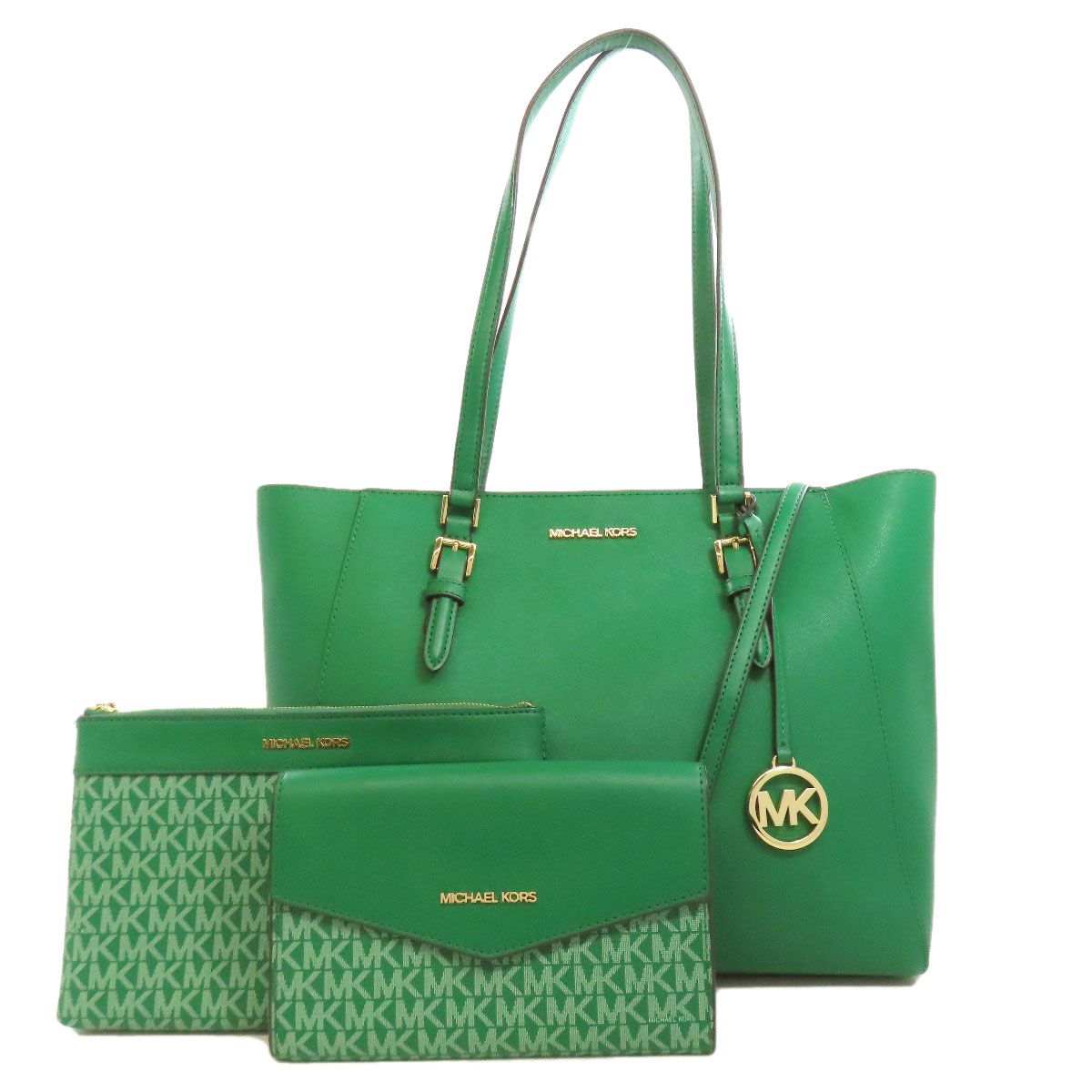 Michael Kors マイケルコース ロゴ トートバッグ レザー レディース 