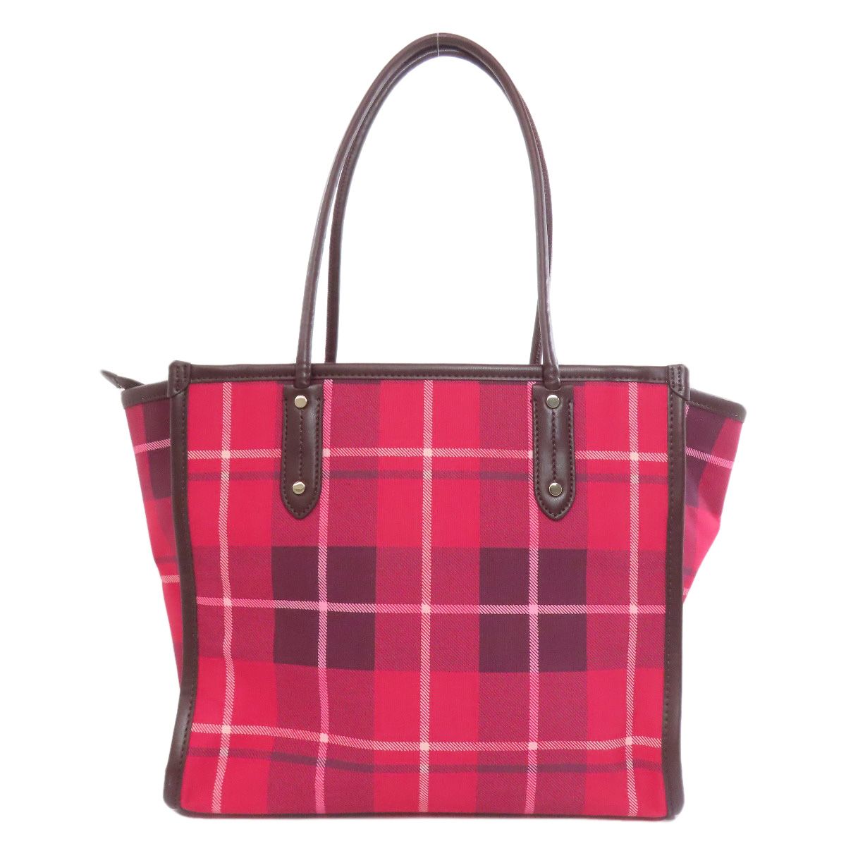 kate spade ケイトスペード チェック柄 トートバッグ キャンバス