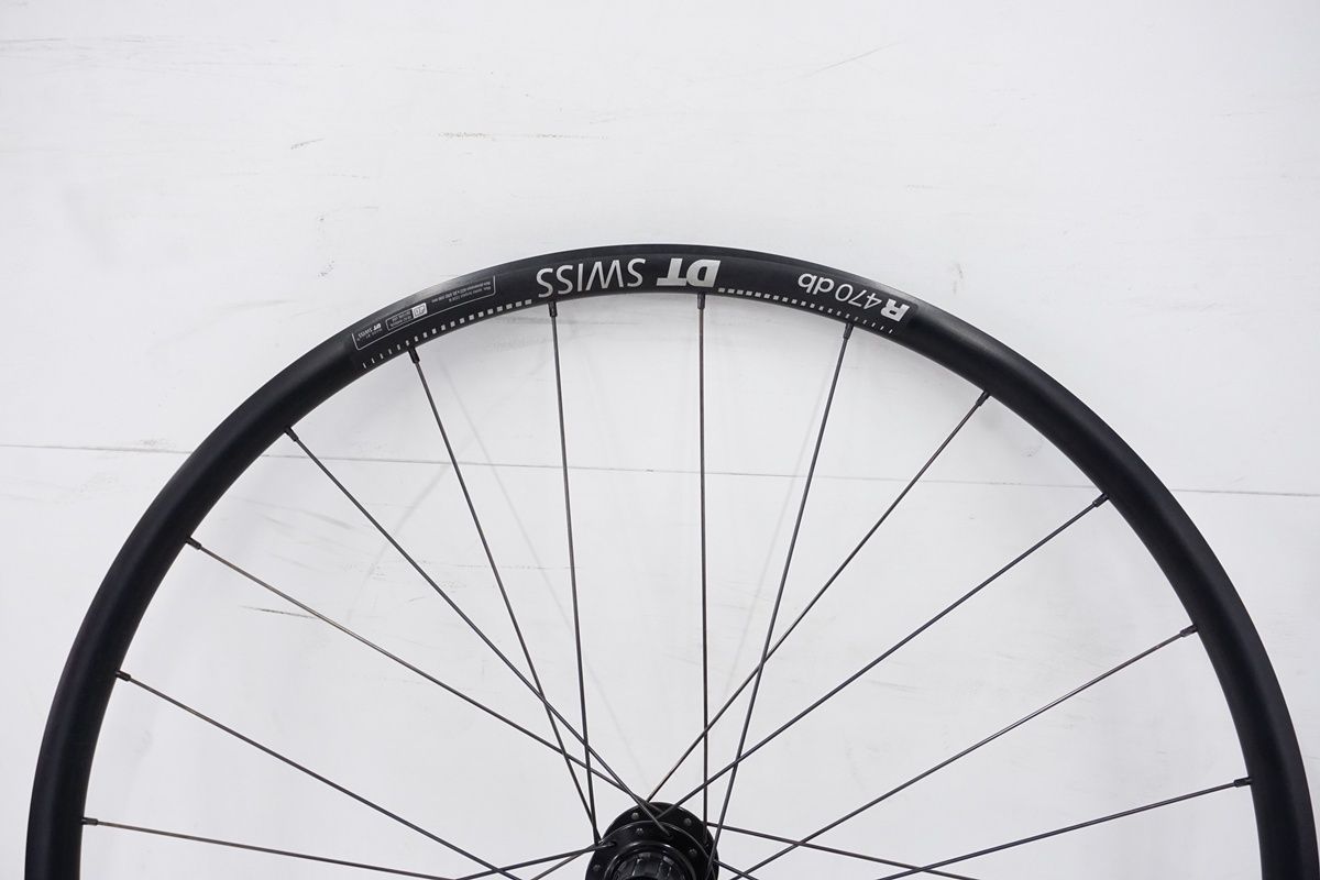 DT SWISS 「ディーティースイス」 R470 DB シマノ11速 ホイールセット