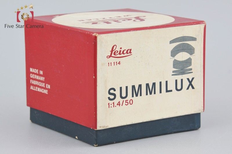 中古】Leica ライカ SUMMILUX 50mm f/1.4 第2世代 11114 ライカM 