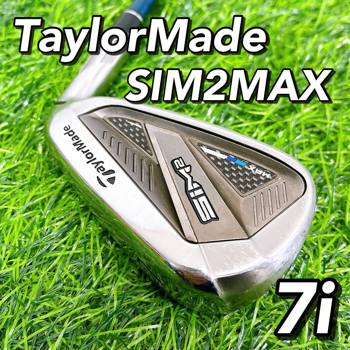 テーラーメイド TaylorMade sim2max メンズゴルフクラブ 7番アイアン