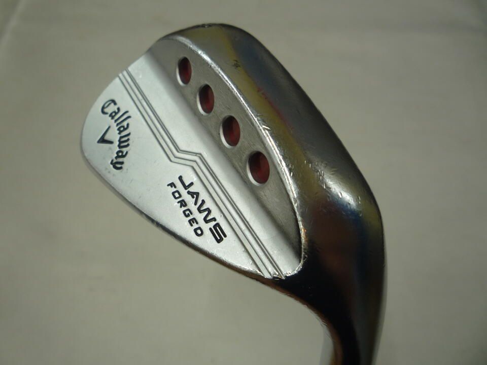 Callaway JAWS Forgedウェッジ 中古品(美品) キャロウェイ JAWS FORGED 2020 クロム 52度 ダイナミックゴールド HT