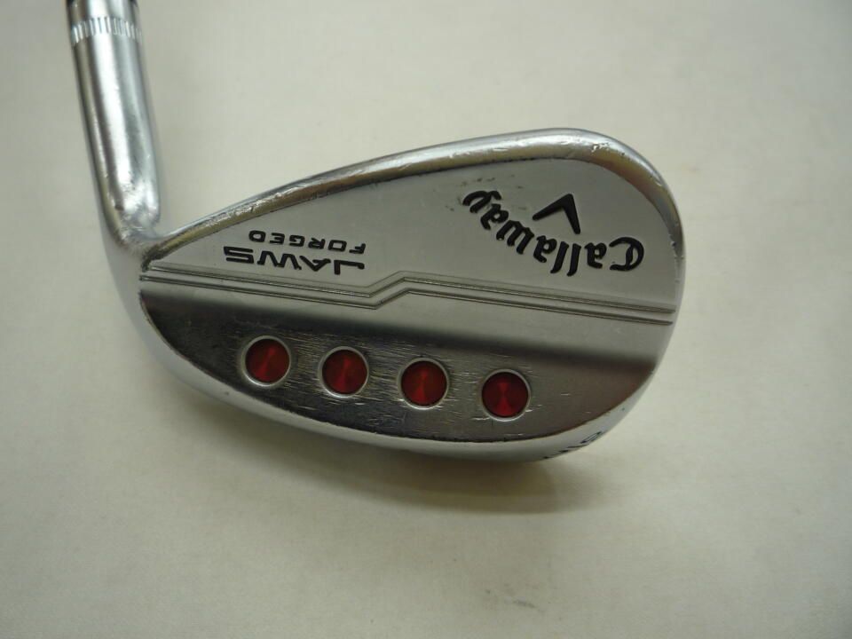 Callaway JAWS Forgedウェッジ 中古品(美品) キャロウェイ JAWS FORGED 2020 クロム 52度 ダイナミックゴールド HT