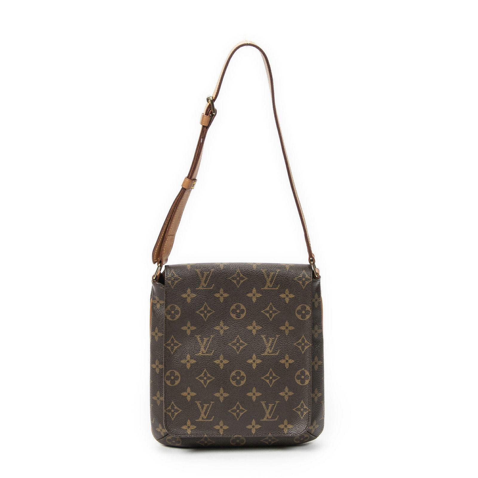 中古] LOUIS VUITTON ルイヴィトンミュゼットサルサ茶色モノグラム