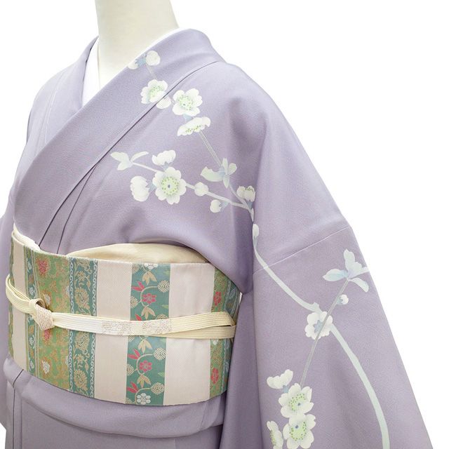 新古品】 訪問着 着物 未使用 フォーマル 正絹 袷 手描き友禅 作家物