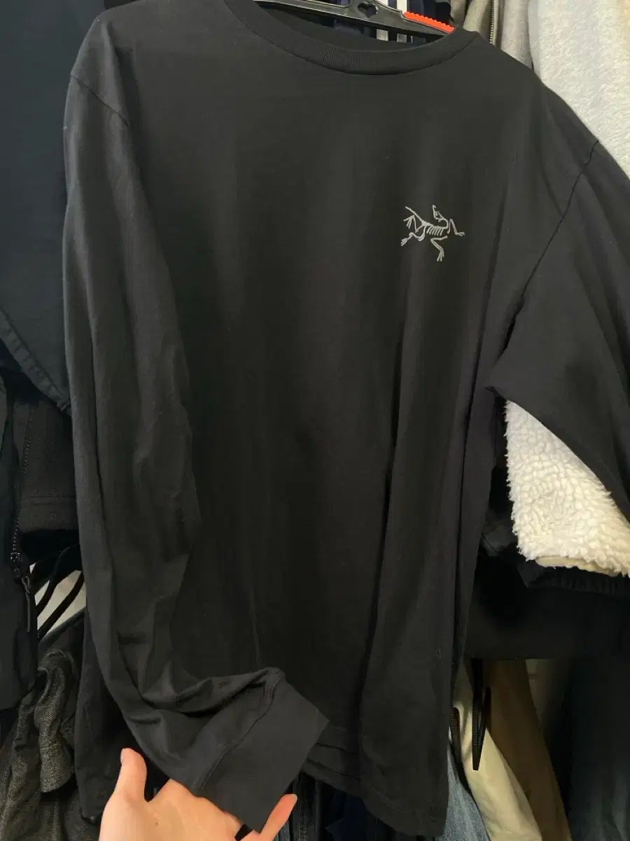 アークテリクス ブラック ロングスリーブ M