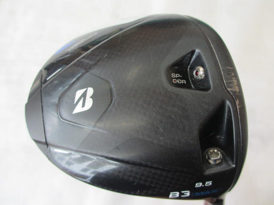 ブリヂストン B3MAX 9.5度 VANQUISH BS50 Sフレックス ドライバー 中古