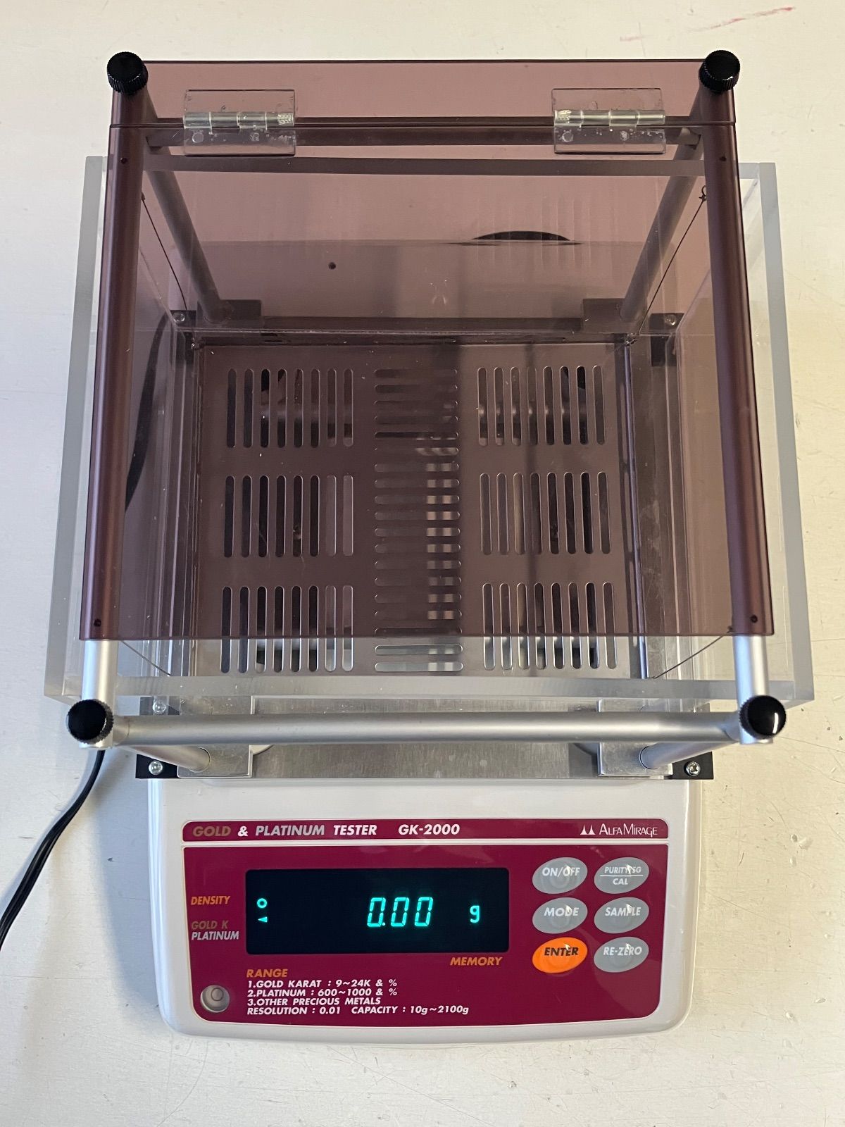 貴金属テスター 比重計 GK-2000 ALFA MIRAGE アルファミラージュ