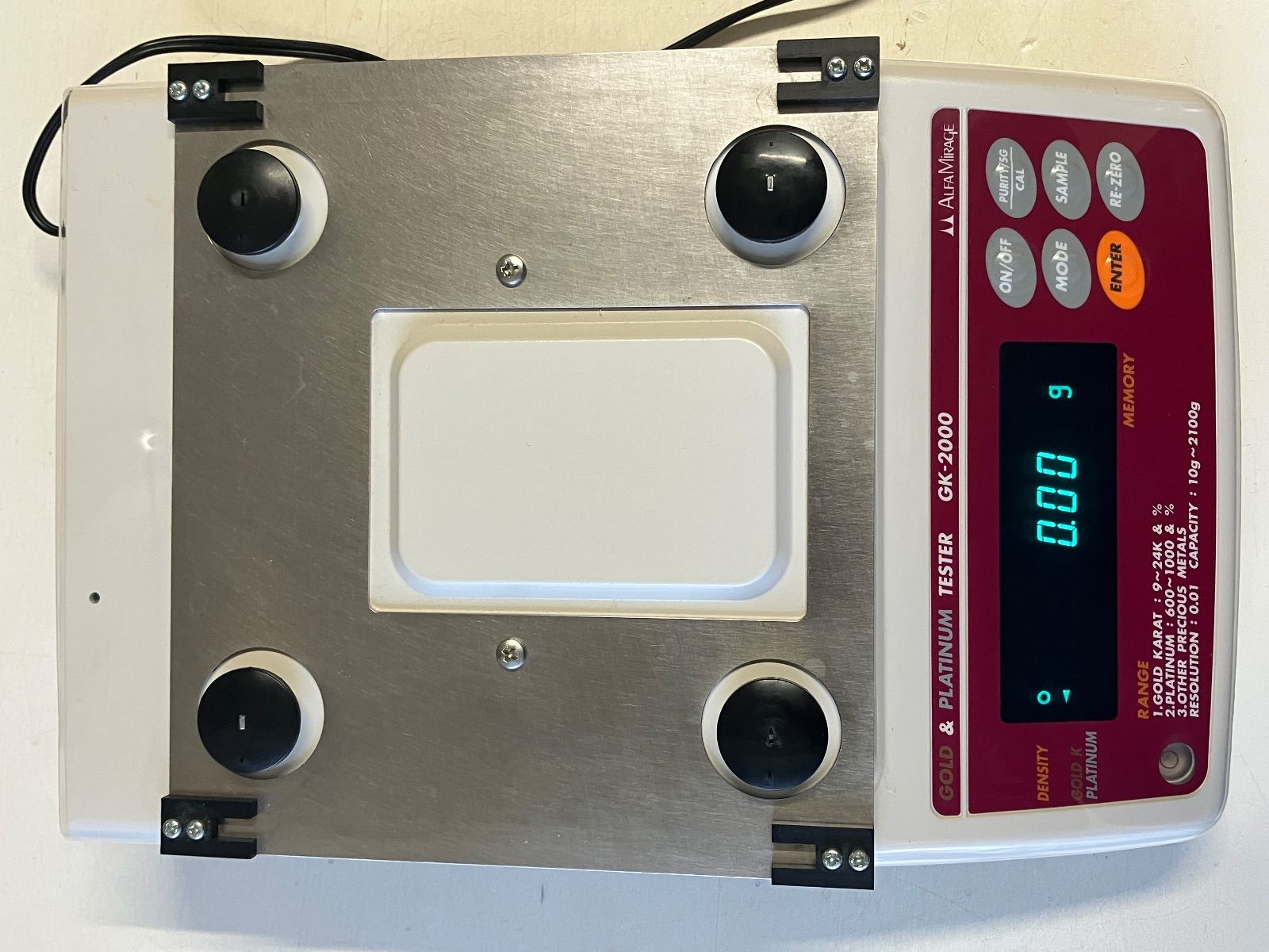 貴金属テスター 比重計 GK-2000 ALFA MIRAGE アルファミラージュ