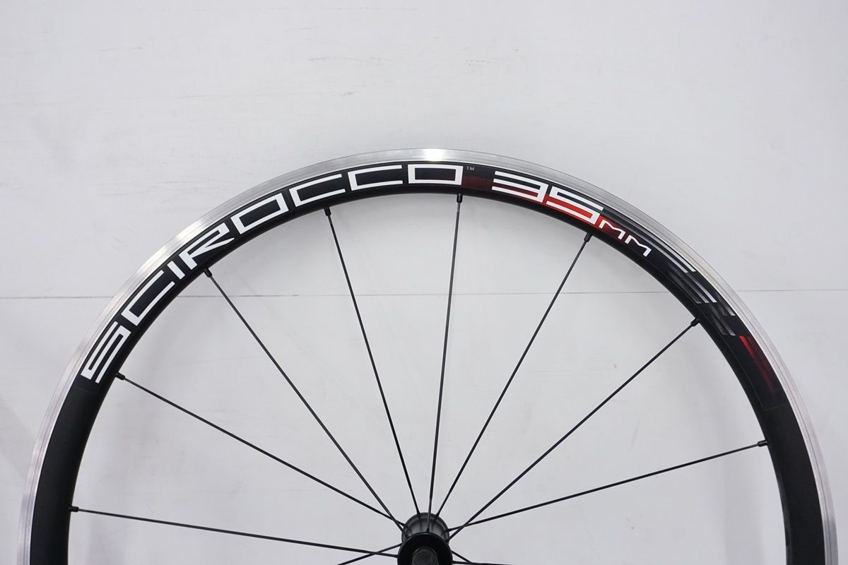 CAMPAGNOLO 「カンパニョーロ」 SCIROCCO 35 C15 シマノ11速 ホイール