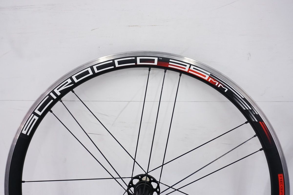 CAMPAGNOLO 「カンパニョーロ」 SCIROCCO 35 C15 シマノ11速 ホイール