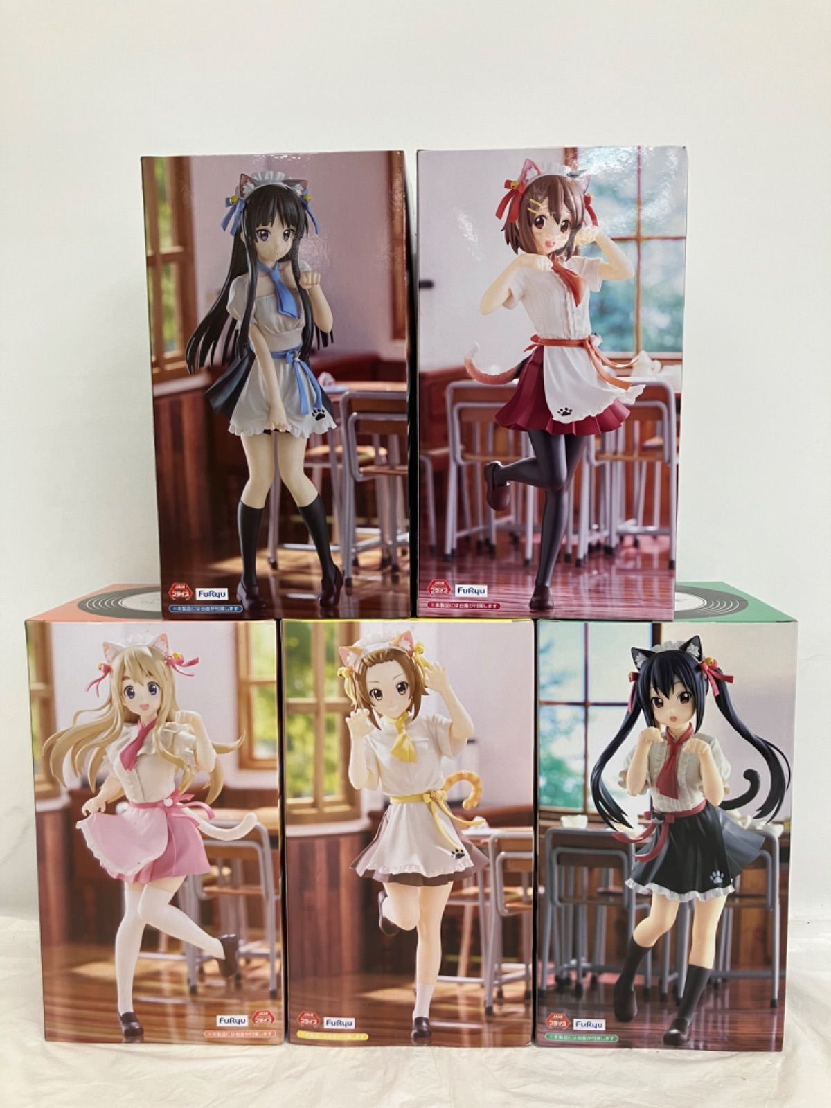 未開封 けいおん！ Trio-Try-iT 平沢唯 秋山澪 田井中律 琴吹紬 中野梓