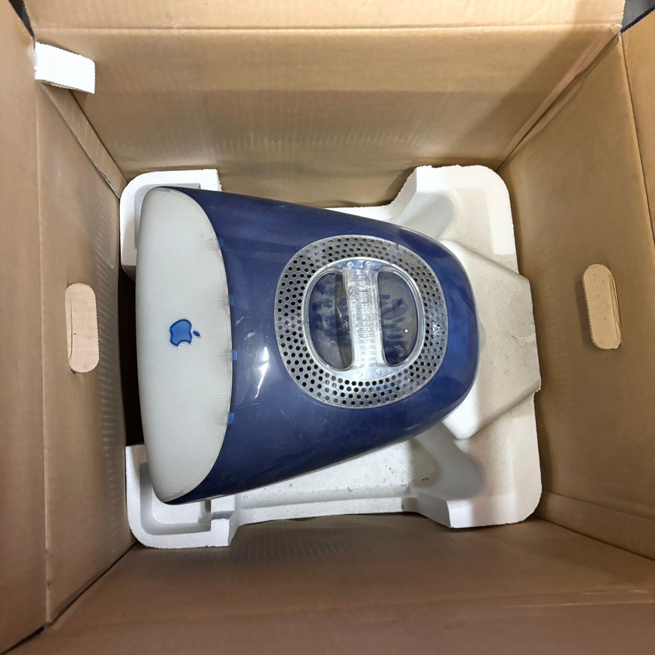 iMac G3 ブルー 本体 元箱付 ジャンク 昭和レトロ PC - メルカリ