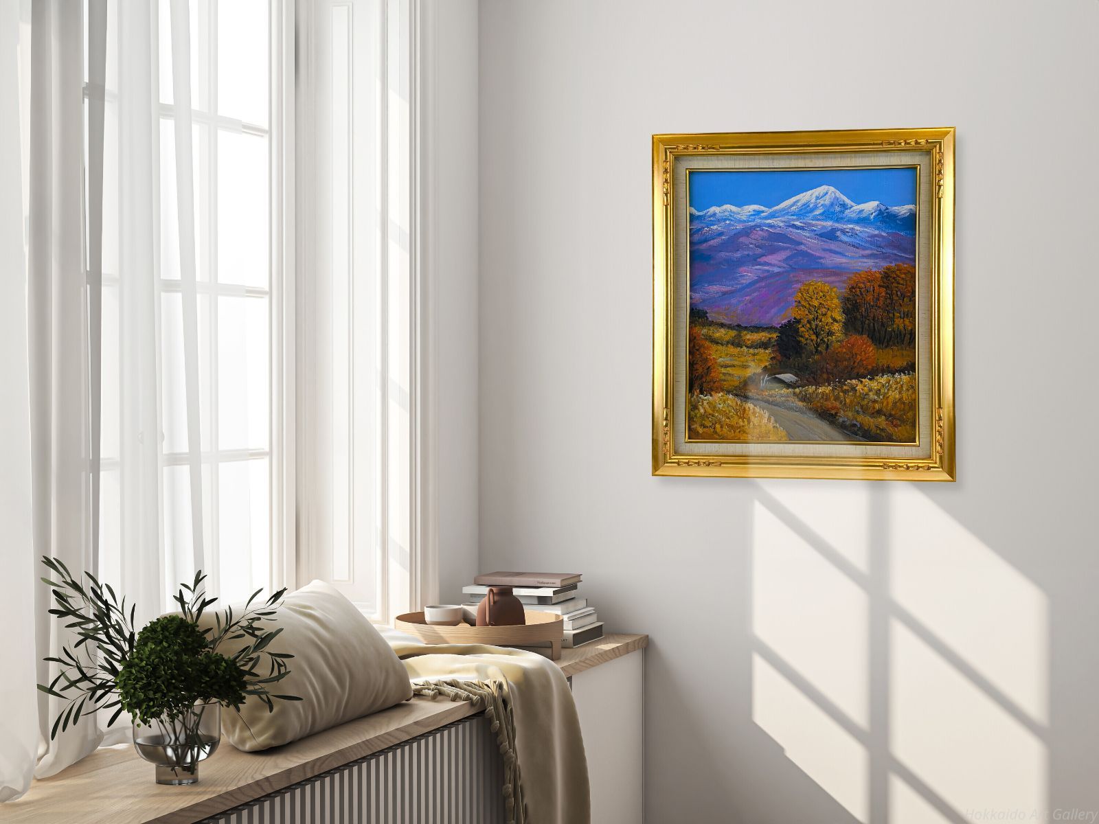 桜井寛 「ニセコ山麓」 油絵・油彩画 絵画 - メルカリ