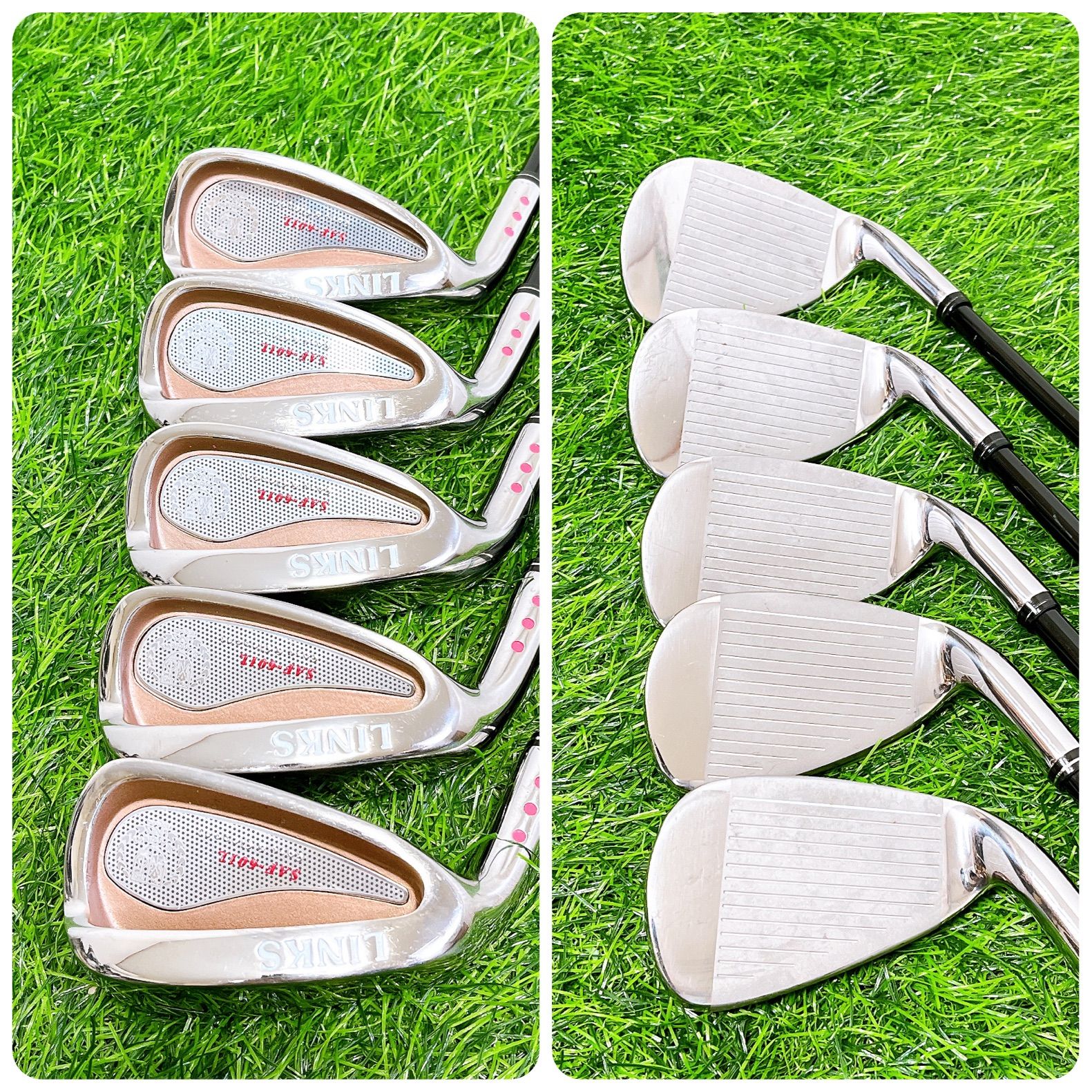 希少】LINKS レディースレフティ ゴルフクラブセット 女性用 左利き L