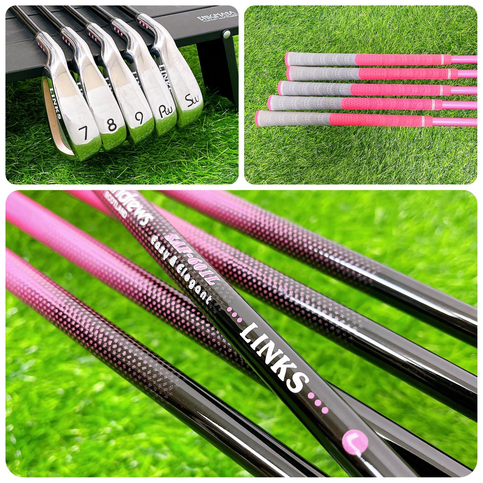 希少】LINKS レディースレフティ ゴルフクラブセット 女性用 左利き L