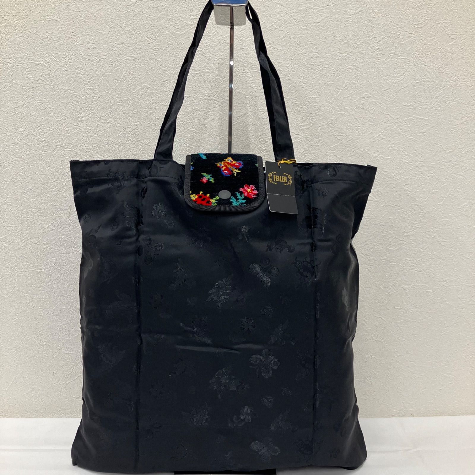 8963 FEILER フェイラー タグ付き ハイジジャカード携帯バッグ トート