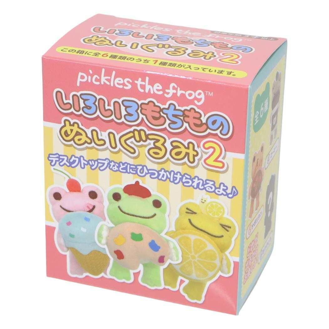 かえるのピクルス マスコット いろいろもちものぬいぐるみ2 全6種 6個