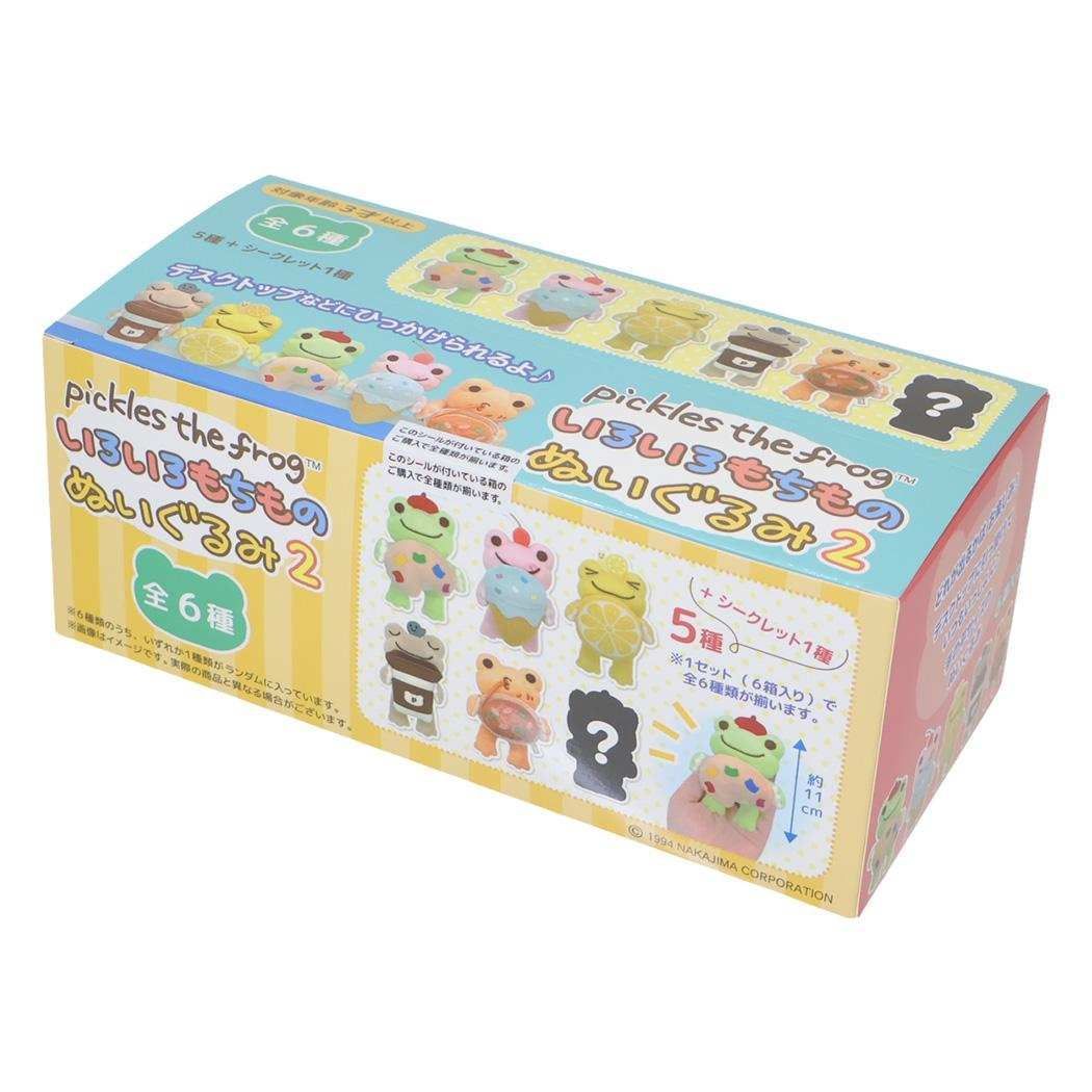 かえるのピクルス マスコット いろいろもちものぬいぐるみ2 全6種 6個