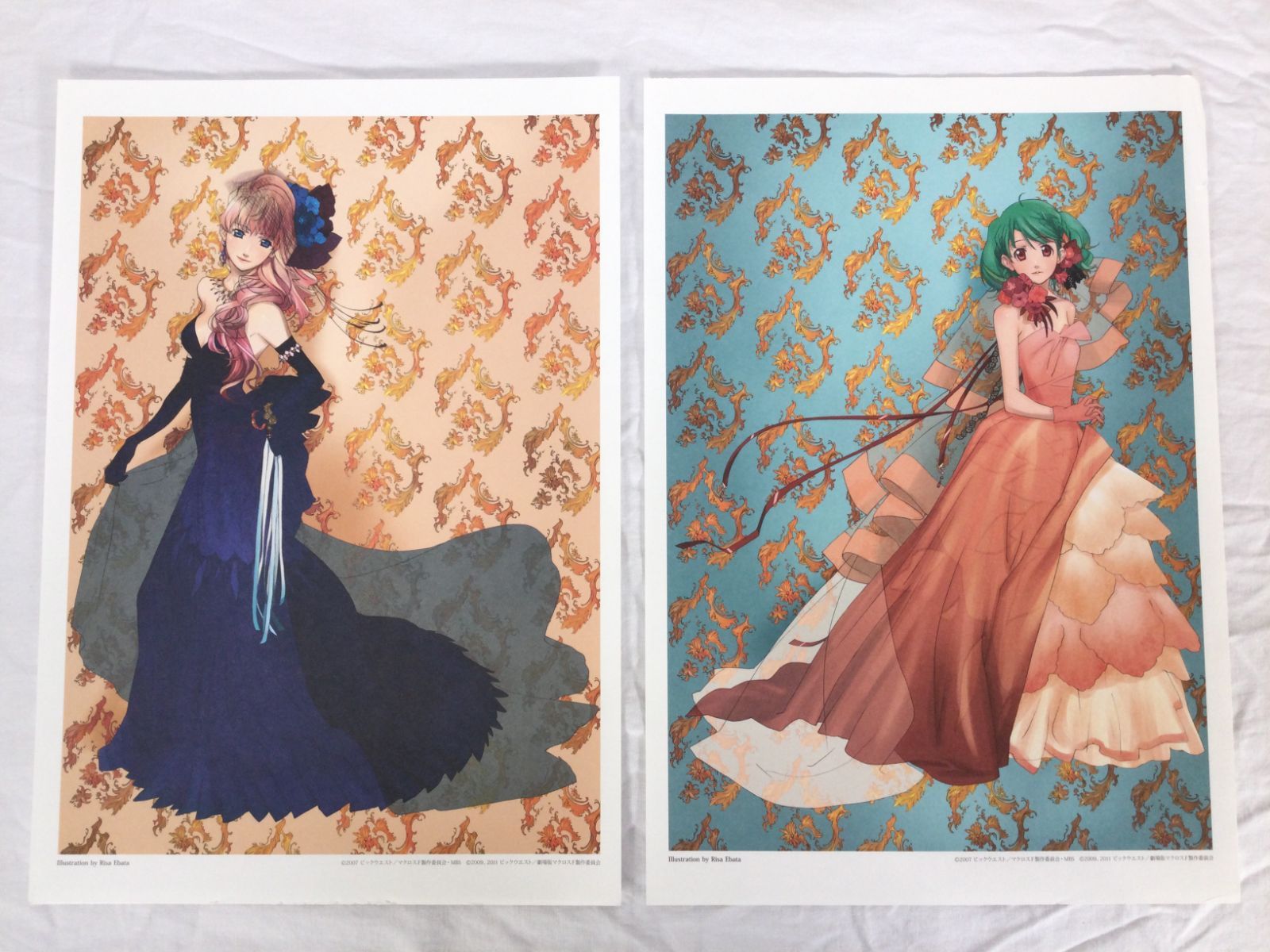 劇場版マクロスF 超時空原画 KEY ANIMATION COLLECTION 特典 複製画