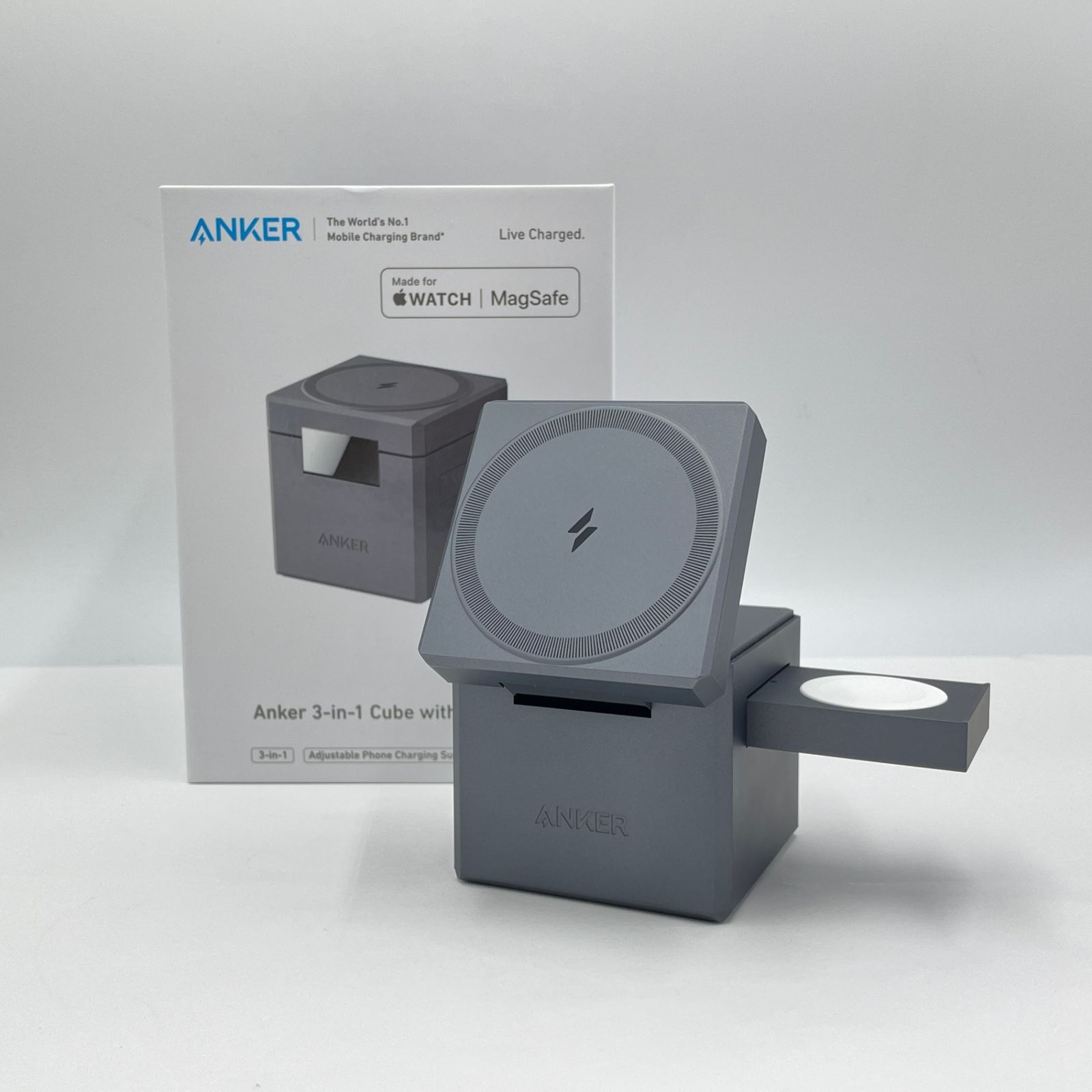 Anker 3-in-1 Cube with MagSafe Y1811 【C5997-60】 6,400円