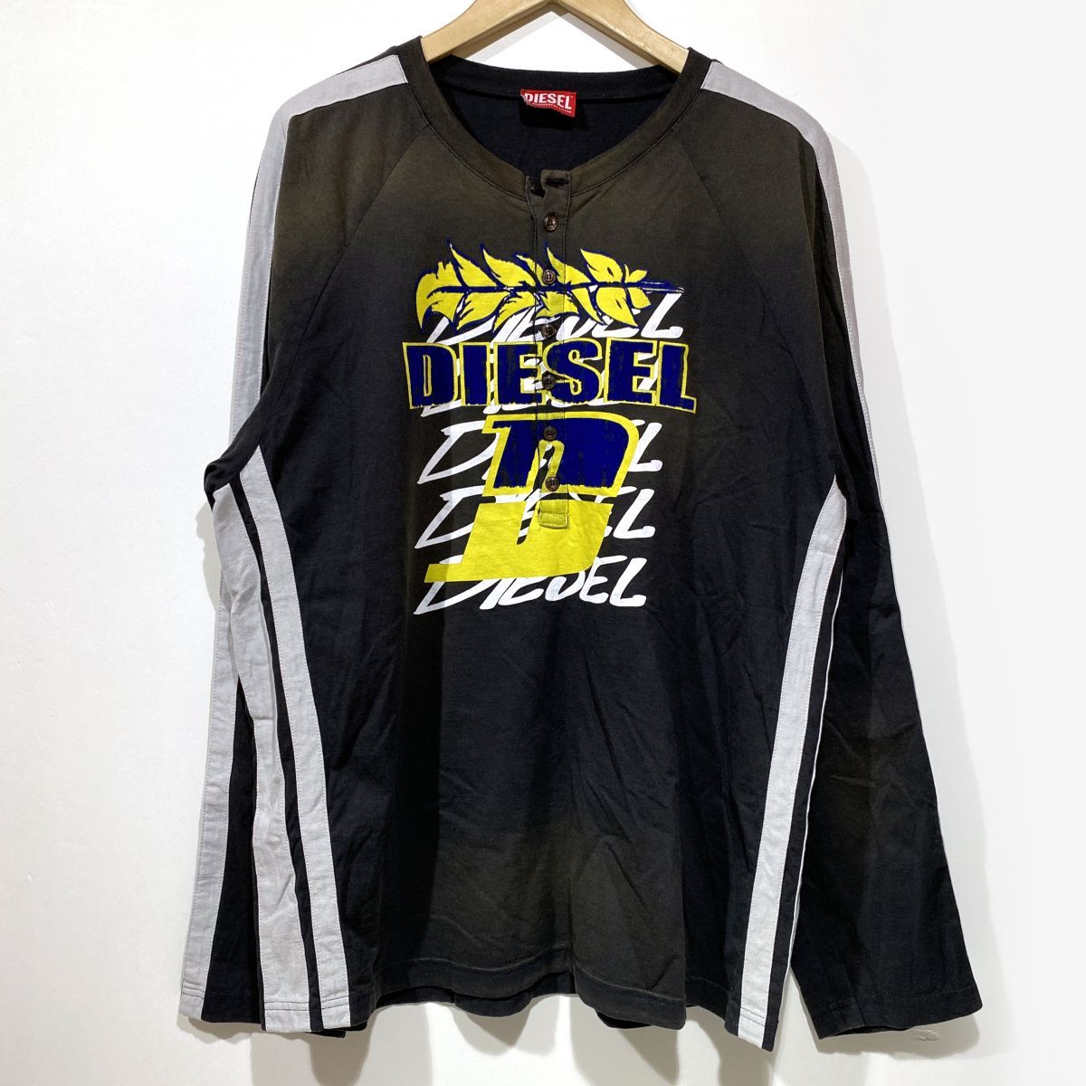 ace DIESEL T-ROXFINO-STRIPE Lサイズ DIESEL ディーゼル Tシャツ カットソー T-Roxfino-Stripe XLサイズ