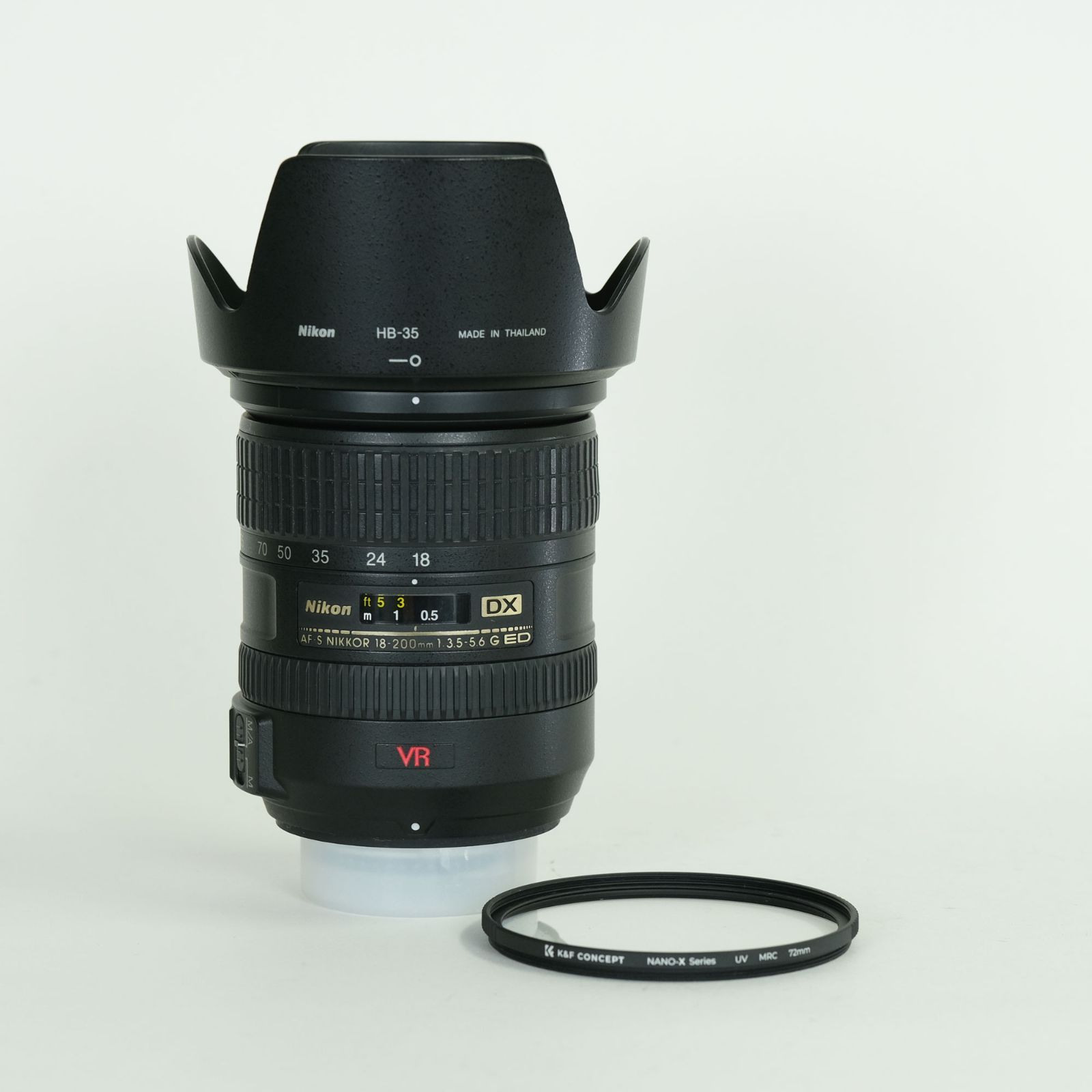 美品 | フード・フィルター付] Nikon AF-S DX VR Zoom-Nikkor 18-200mm