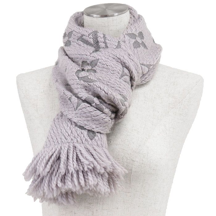 LOUIS VUITTON ルイ・ヴィトン マフラー エシャルプ・ロゴマニア