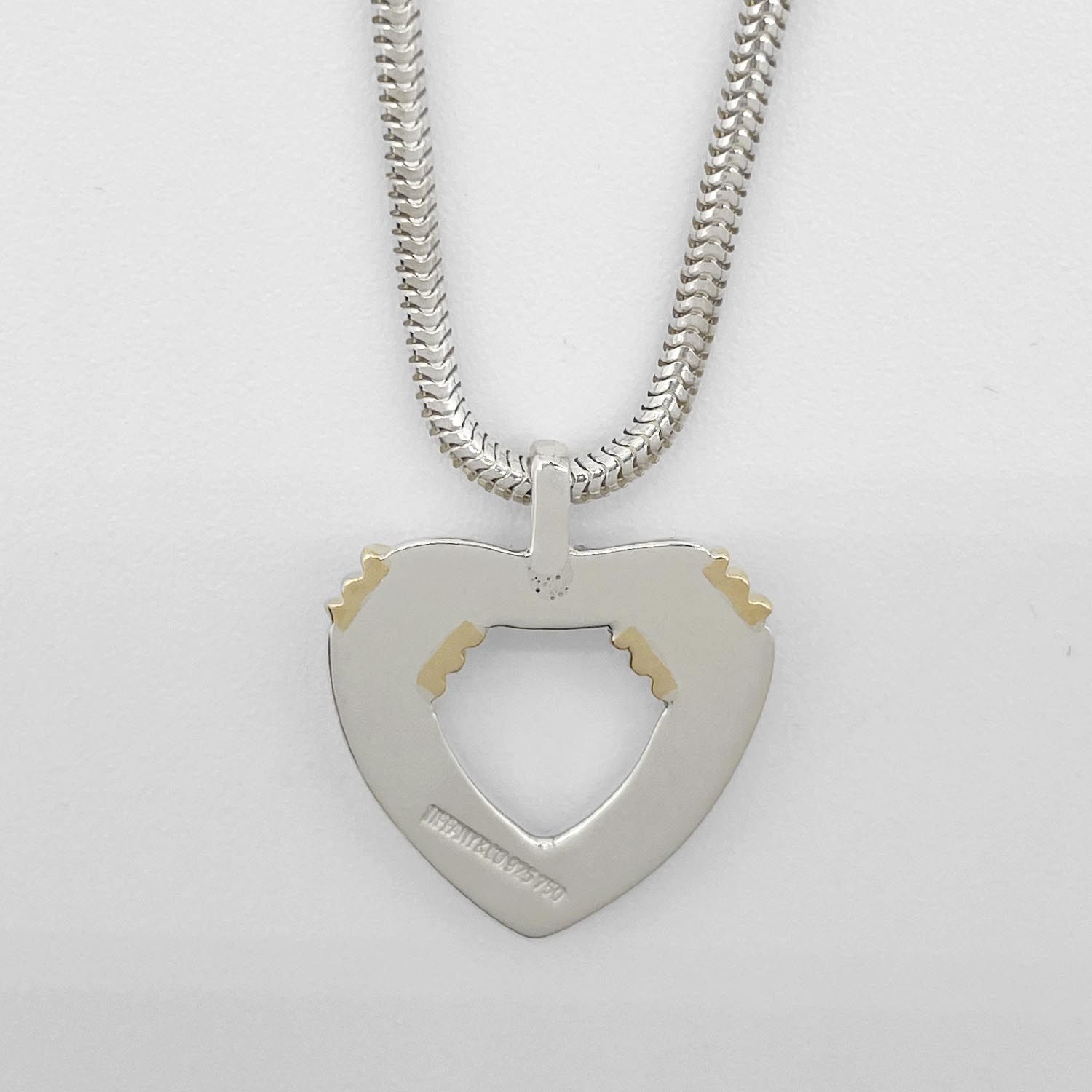 Tiffany&Co. ティファニー ハート ネックレス ペンダント SV925 750 
