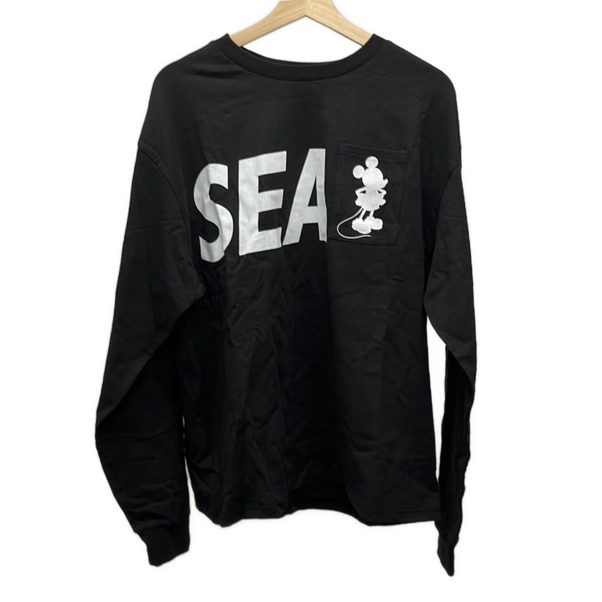 WIND AND SEA(ウィンダンシー) 長袖Tシャツ サイズM レディース美品