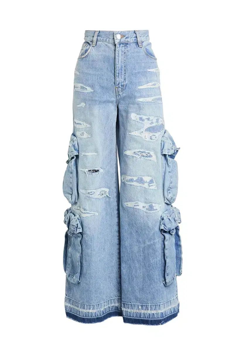 正規品】青ver AMIRI タグ 3連タグ レザー 紙 ボールチェーン 【公式通販】