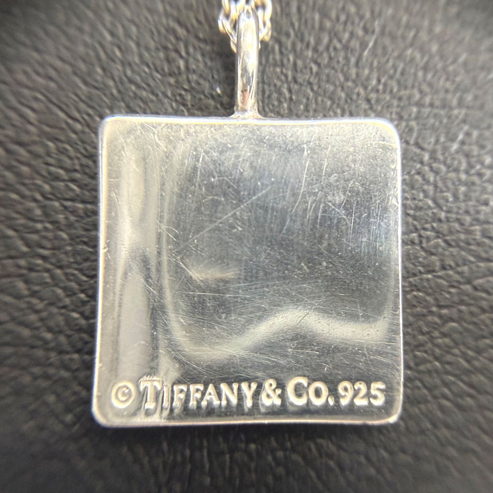 希少モデル・美品】Tiffany & Co. ティファニー ノーツ スクエア 