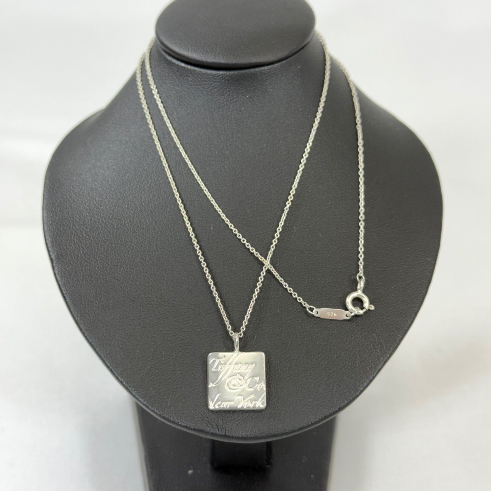 希少モデル・美品】Tiffany & Co. ティファニー ノーツ スクエア 