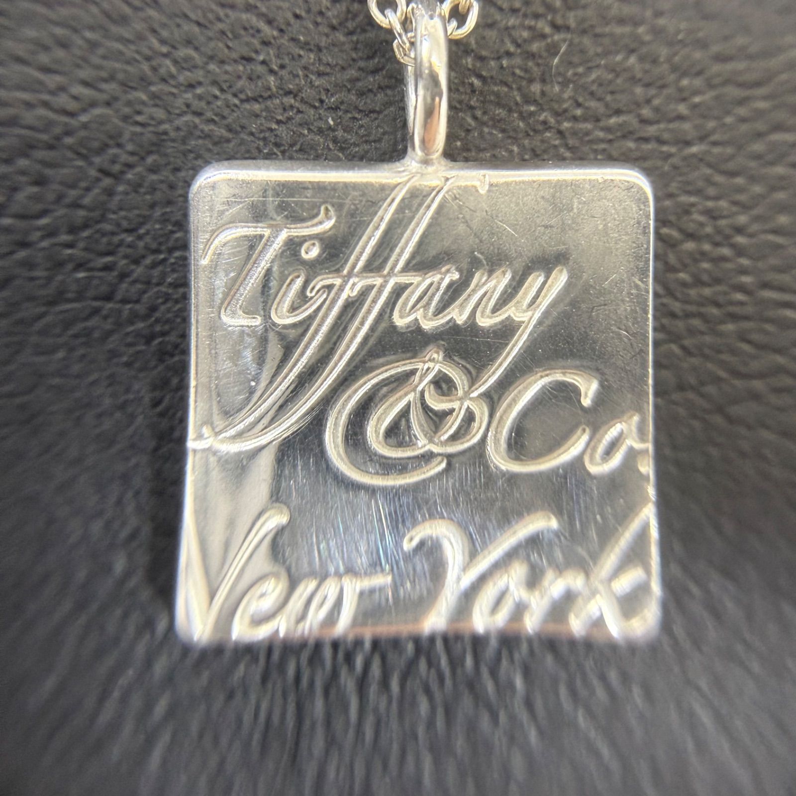 希少モデル・美品】Tiffany & Co. ティファニー ノーツ スクエア