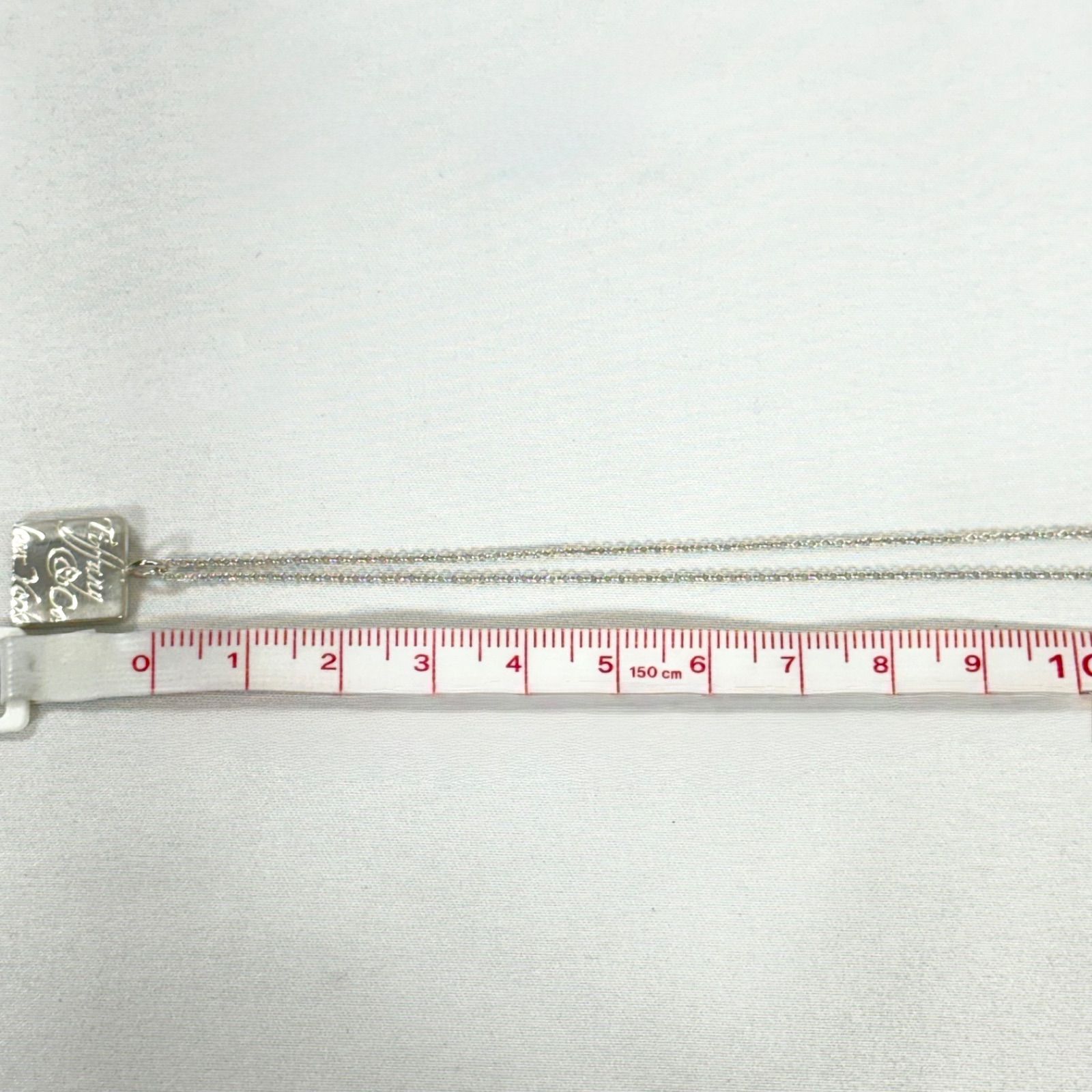 希少モデル・美品】Tiffany & Co. ティファニー ノーツ スクエア 
