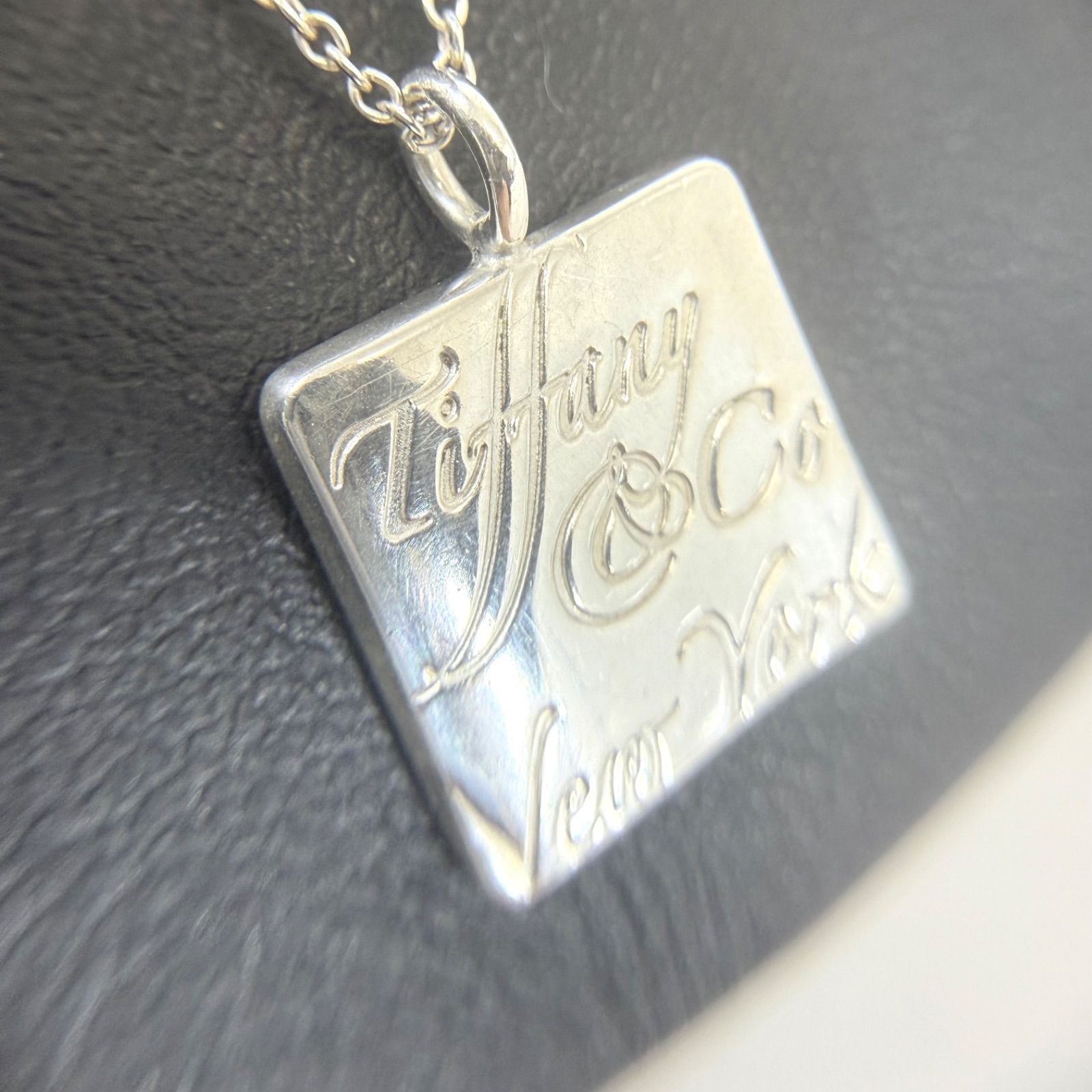 希少モデル・美品】Tiffany & Co. ティファニー ノーツ スクエア