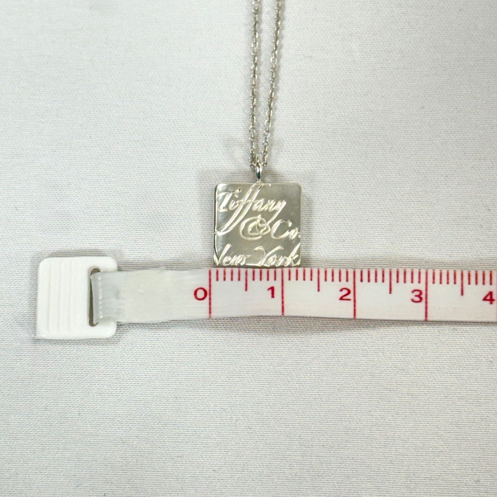 希少モデル・美品】Tiffany & Co. ティファニー ノーツ スクエア