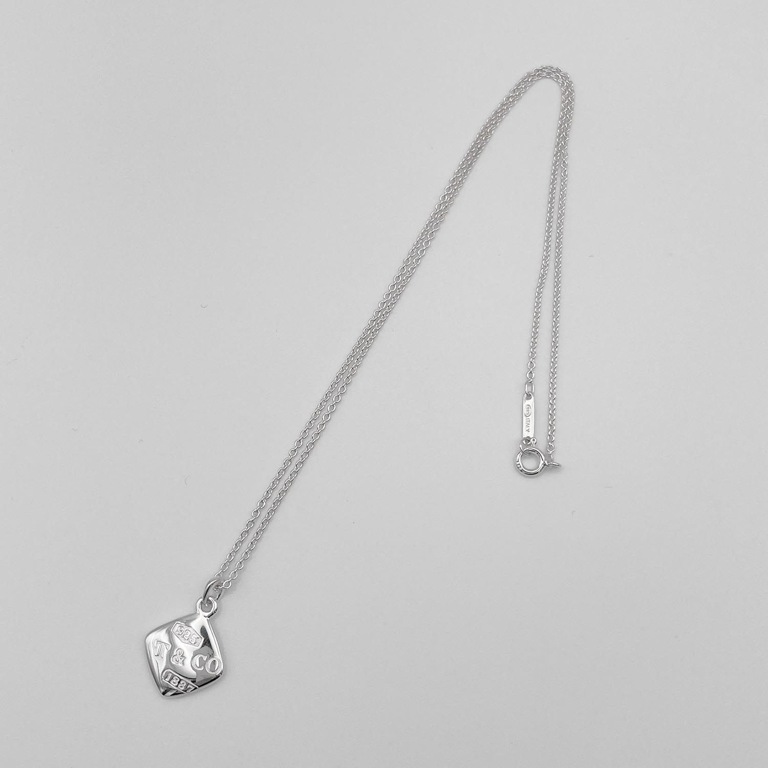 ティファニー 1837 モンタージュクッション ネックレス SV925 上品 TIFFANY&Co.（ティファニー） シルバー 1837 モンタージュクッション