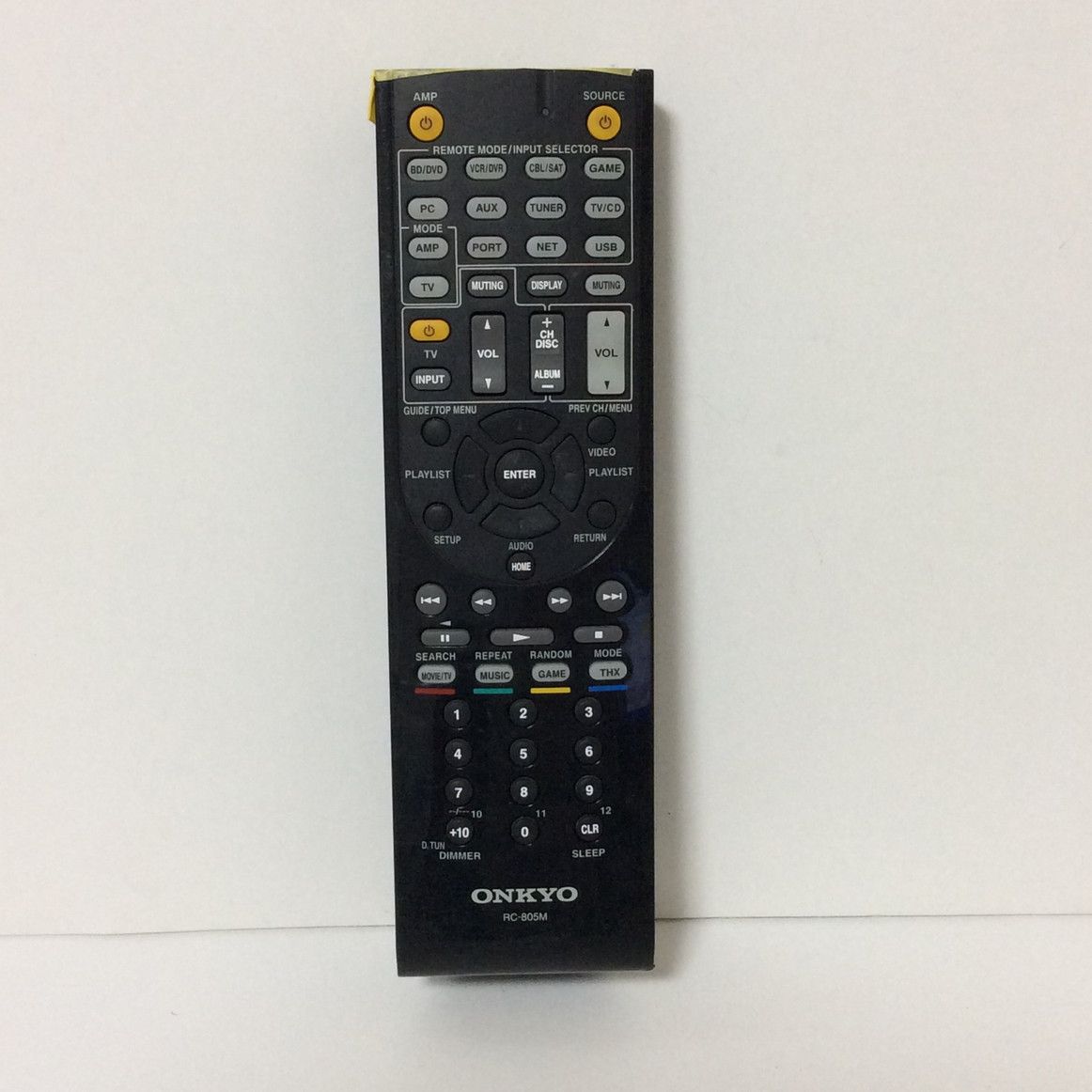 中古】アンプ リモコン ONKYO オンキョー RC-805M - メルカリ