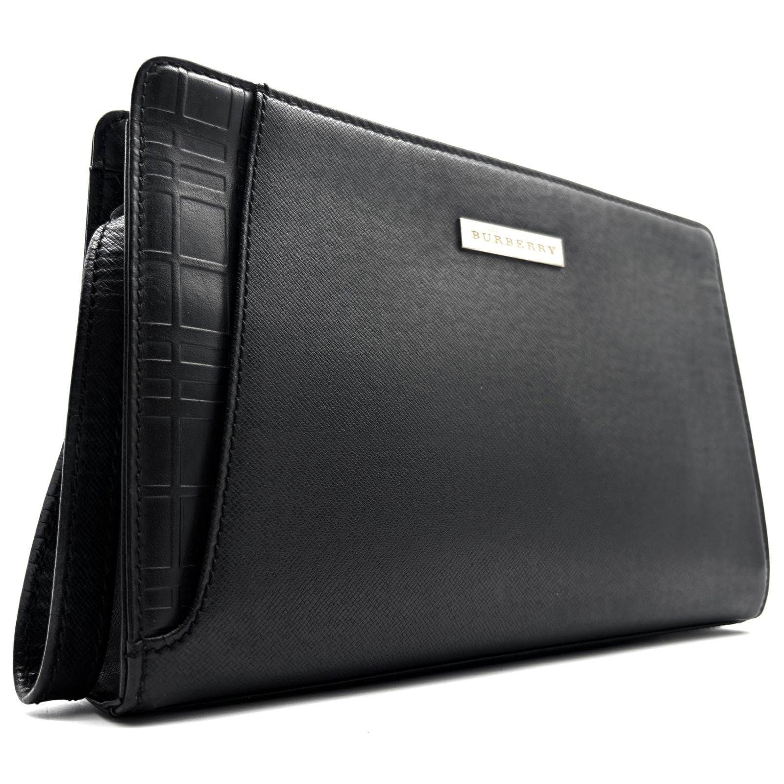 正規品 BURBERRY バーバリー セカンドバッグ クラッチバッグ エンボス