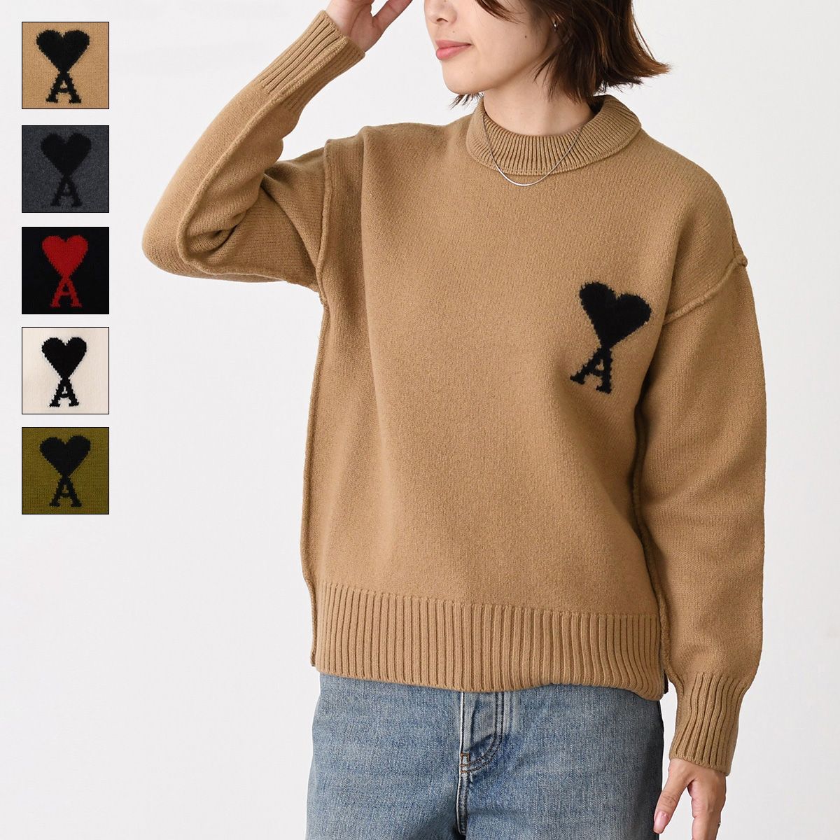 AMI ALEXANDRE MATTIUSSI アミ トップス AMI DE COEUR アミパリス Ami