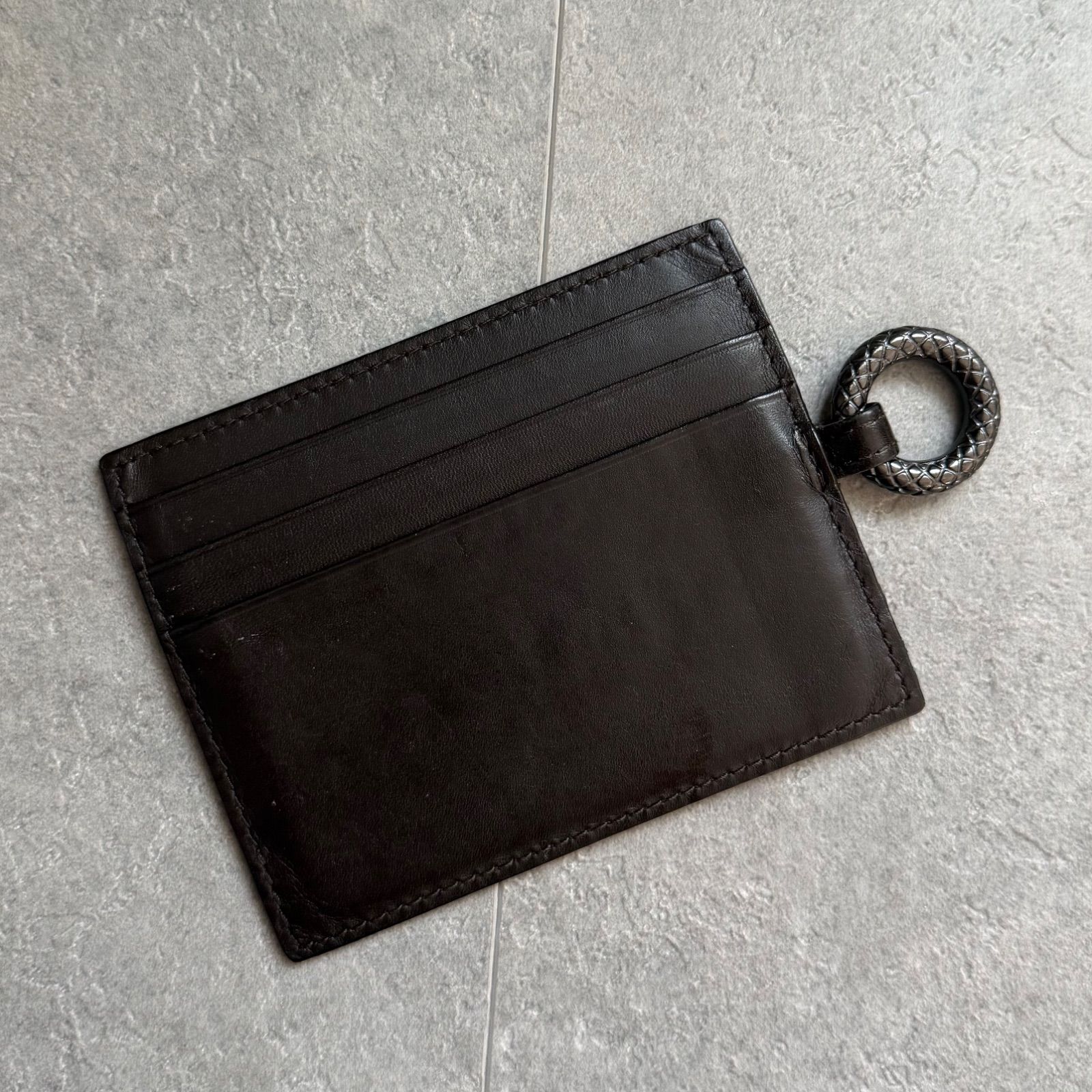 美品 希少 BOTTEGA VENETA ボッテガヴェネタ イントレチャート 二 