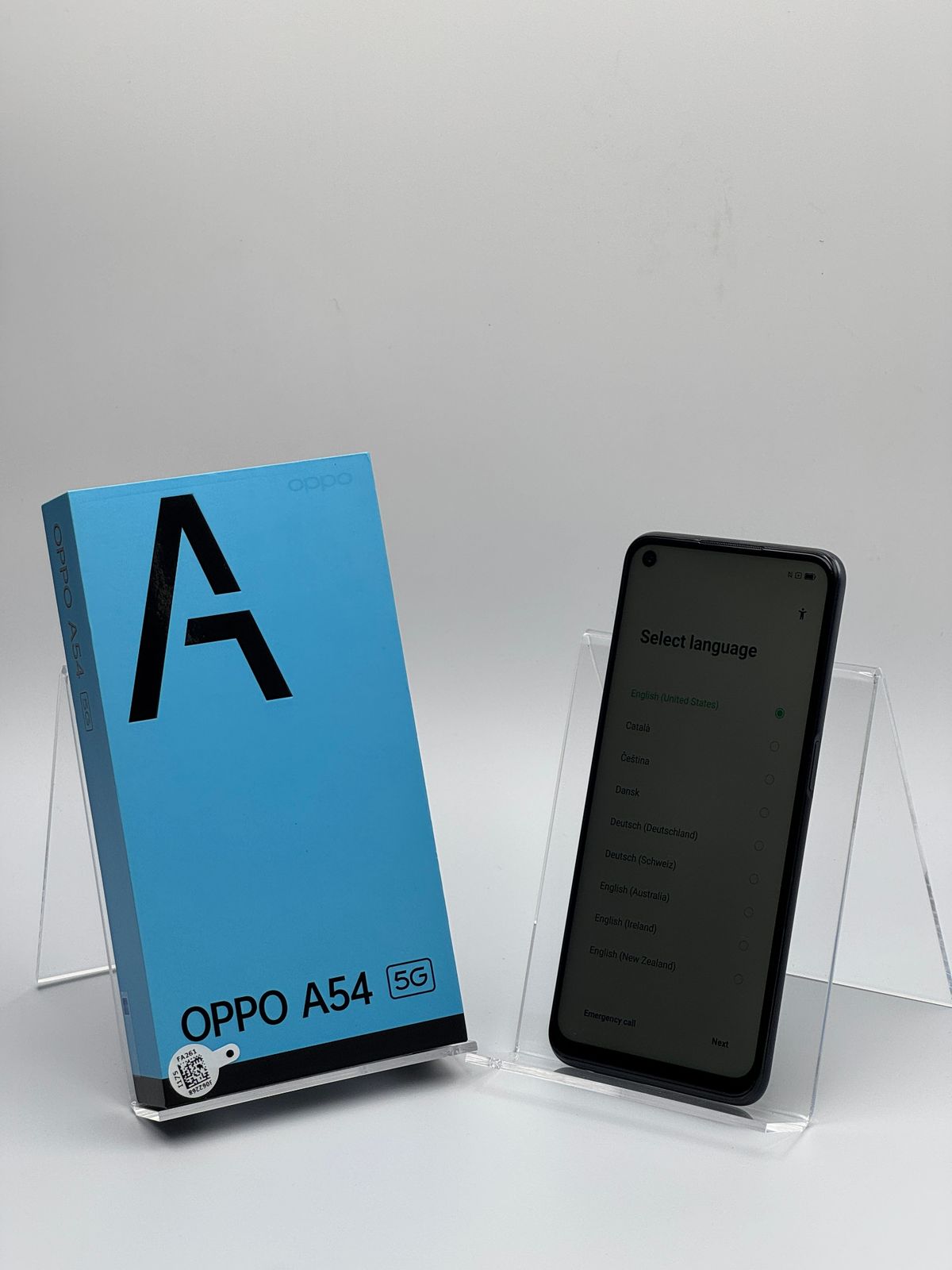 中古B】OPPO A54 5G OPG02 シルバーブラック SIMフリー 白ロム - メルカリ