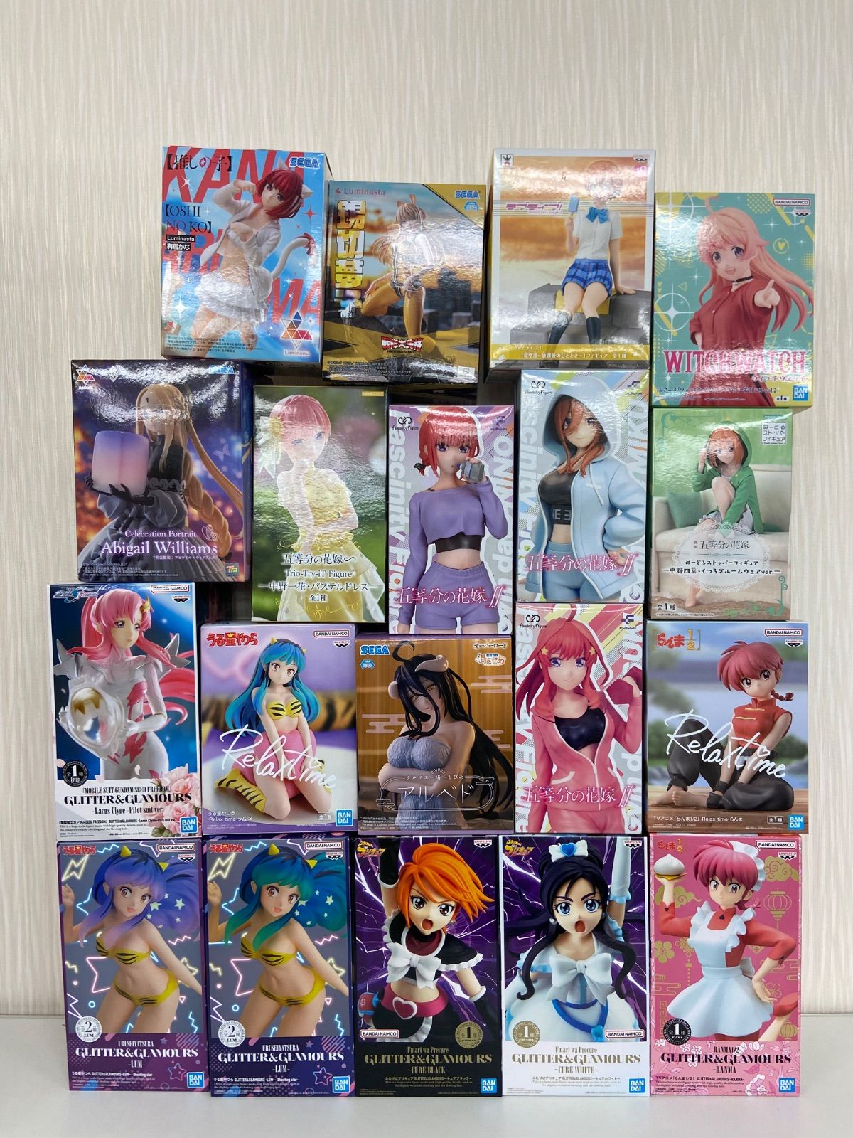 美少女 プライズ フィギュア まとめ 計19点 五等分の花嫁 うる星やつら