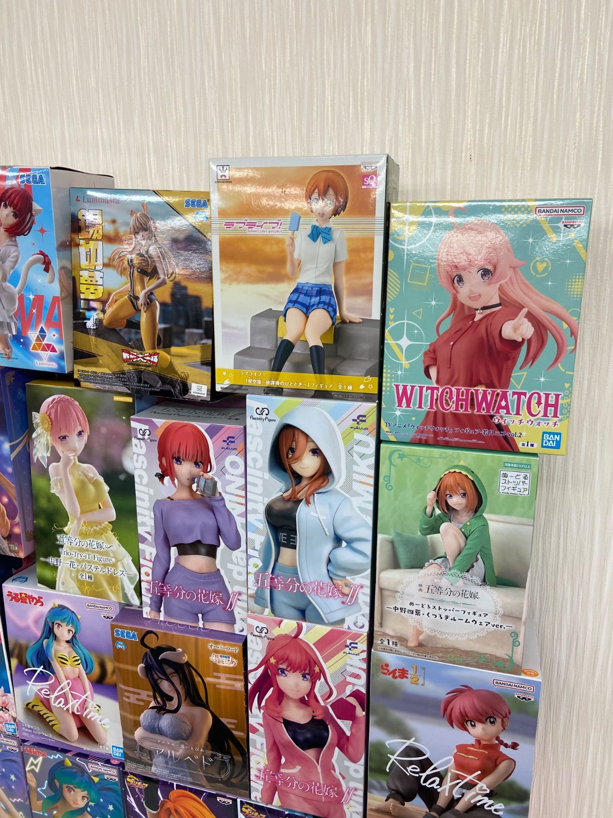 美少女 プライズ フィギュア まとめ 計19点 五等分の花嫁 うる星やつら