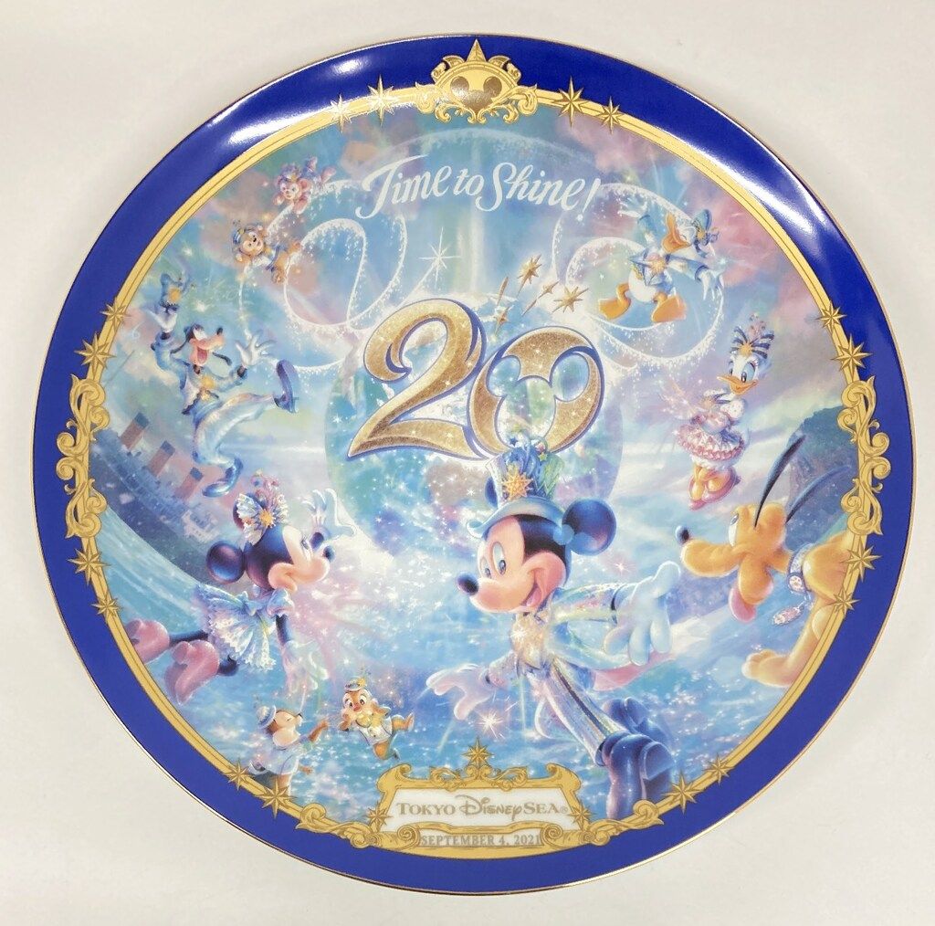 東京ディズニーシー 記念 フィギュアプレート 東京ディズニーシー 記念プレート TDS20周年 Time to Shine! - メルカリ
