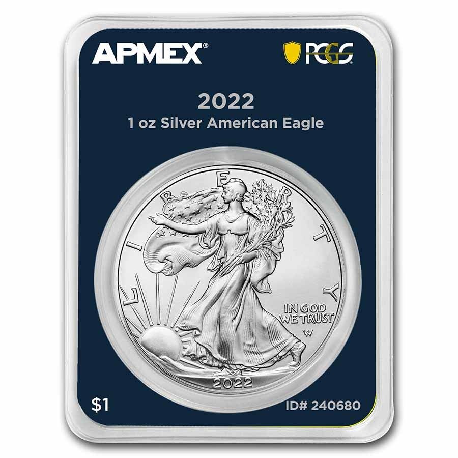 2022年 1オンス シルバー アメリカンイーグル (MDプレミア + PCGS