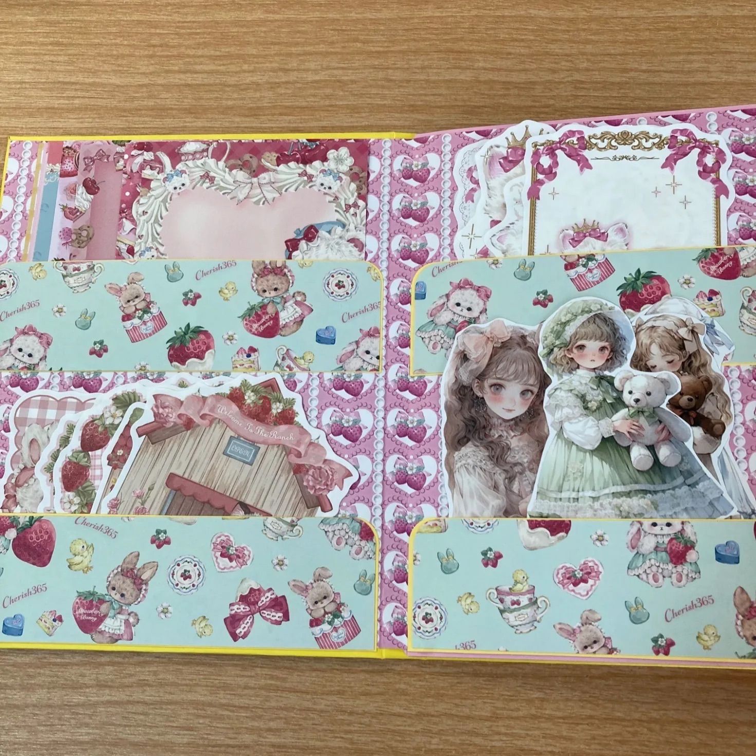 おすそ分けファイル 蛇腹ファイルセット cherish365 - メルカリ