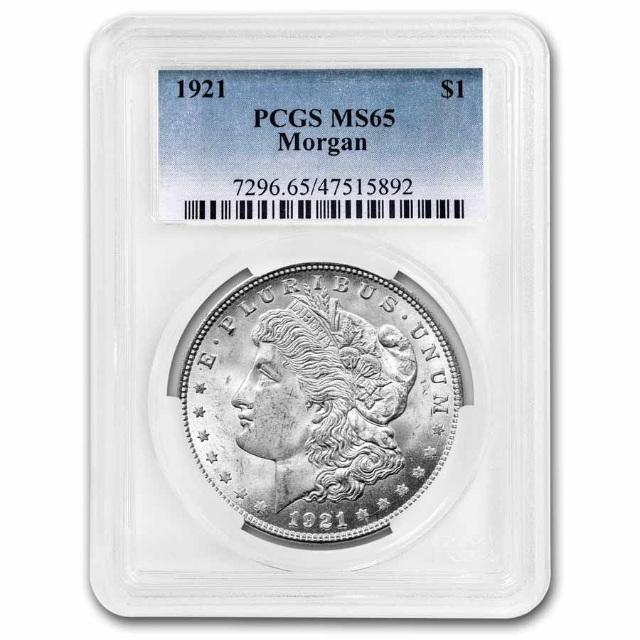 1921年 モルガン・ダラー MS-65 PCGS - メルカリ